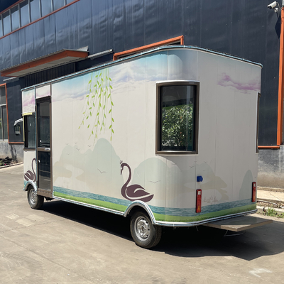 Électrique Mobile Commodity Retail Fleurs Plantes Boutique de bonsaï Camion remorque pour la cave