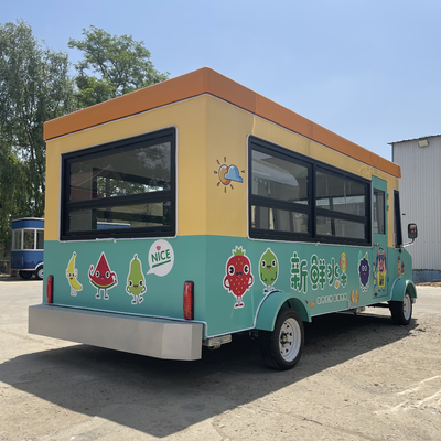 Camion de restauration polyvalent alimenté par batterie pour les bonbons fruits et légumes à base de noix