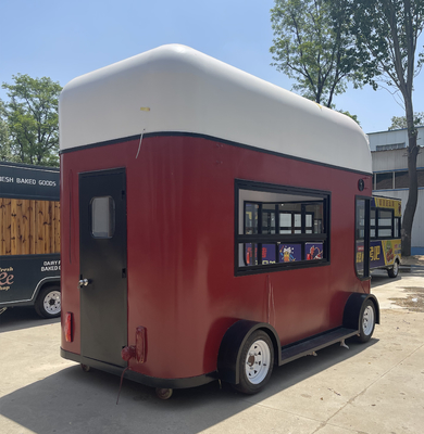 Ventes mobiles d'alcool café lait thé bière crème glacée camion chariot mobile