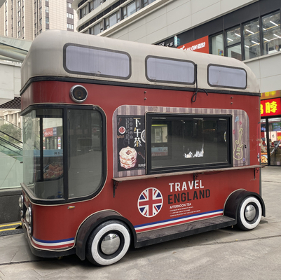 Ventes mobiles d'alcool café lait thé bière crème glacée camion chariot mobile
