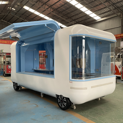 Trailers électriques mobiles multifonctionnels pour snacks