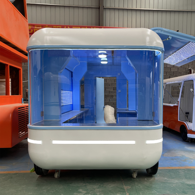 Trailers électriques mobiles multifonctionnels pour snacks
