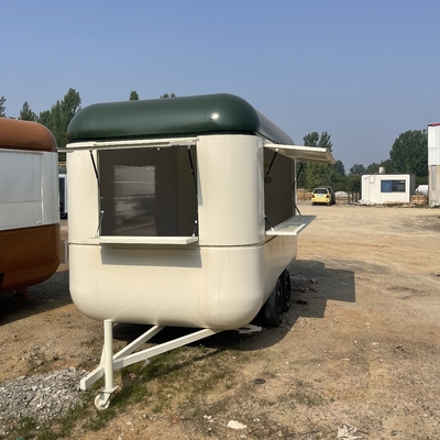 Trailer de remorquage alimentaire à 40 km/h Trailer de concession mobile entièrement équipé pour produits