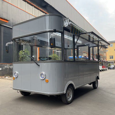 2023 électrique mobile marchandise alimentaire artisanat artisanat magasin de camionnettes chariot de remorque