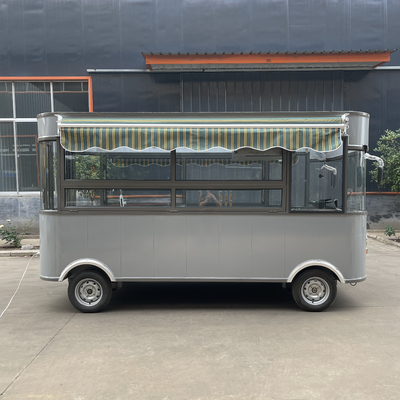 2023 électrique mobile marchandise alimentaire artisanat artisanat magasin de camionnettes chariot de remorque