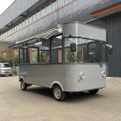 2023 électrique mobile marchandise alimentaire artisanat artisanat magasin de camionnettes chariot de remorque