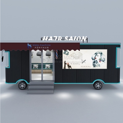 3.0kw personnalisé électrique mobile de salon de coiffure Van Trailer avec un design personnalisé