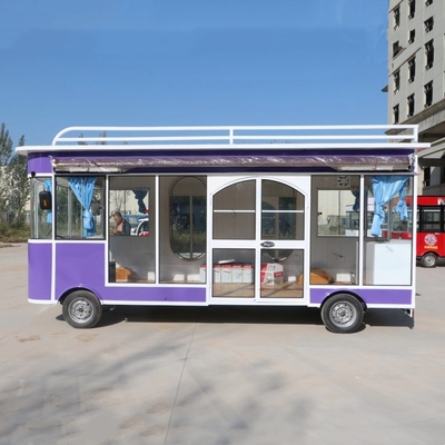 3.0kw personnalisé électrique mobile de salon de coiffure Van Trailer avec un design personnalisé