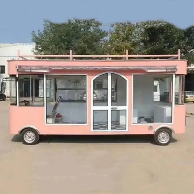 3.0kw personnalisé électrique mobile de salon de coiffure Van Trailer avec un design personnalisé