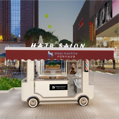Coiffure électrique mobile salon de coiffure Barbier Style Design Van Truck Trailer Cart 2023 Outlet