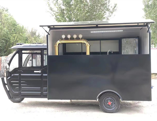 2023 électrique mobile glacé bière fraîche cocktail de vin boisson bar boutique de tricycle