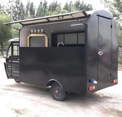 2023 électrique mobile glacé bière fraîche cocktail de vin boisson bar boutique de tricycle