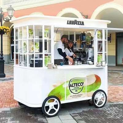 Carrosserie pour les jus frais et les légumes et la salade de fruits pour les magasins mobiles 2500mm*1600mm*2350mm