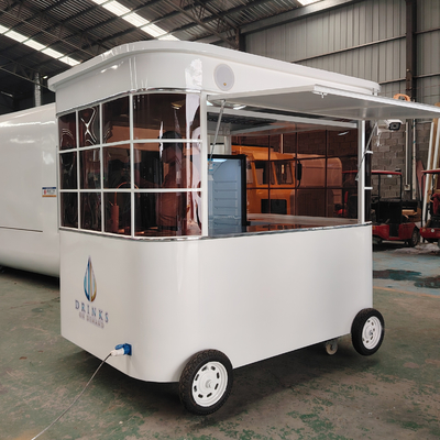 Carrosserie pour les jus frais et les légumes et la salade de fruits pour les magasins mobiles 2500mm*1600mm*2350mm