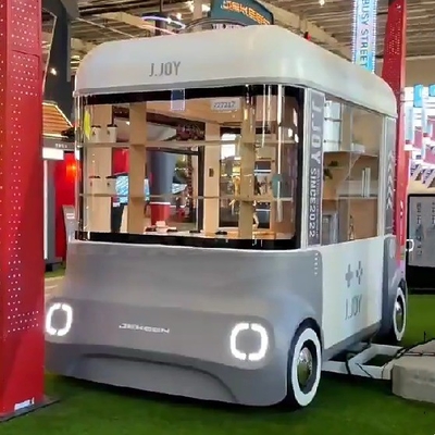 2023 électrique mobile marchandise alimentaire artisanat magasin d'artisanat camionnette chariot de remorque pour hôtels