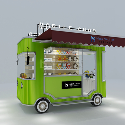 Fermes électriques mobiles marchandises alimentaires artisanat artisanat magasin de camions chariot de remorque