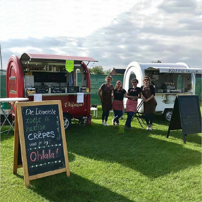 Café mobile, thé au lait, fast-food, collation, remorque pour les produits laitiers à prix abordable