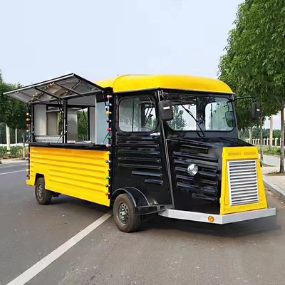 Camion de restauration sur mesure pour le bus Citroën pour les hamburgers de rue, les frites et les glaces