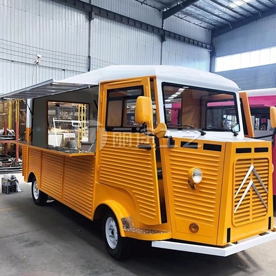 Camion de restauration sur mesure pour le bus Citroën pour les hamburgers de rue, les frites et les glaces
