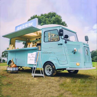 Camion de restauration sur mesure pour le bus Citroën pour les hamburgers de rue, les frites et les glaces