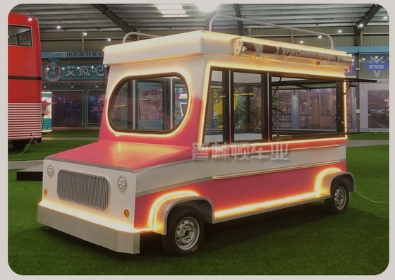 Carton alimentaire mobile personnalisé Citroën Camion électrique pour les hot-dogs et les glaces