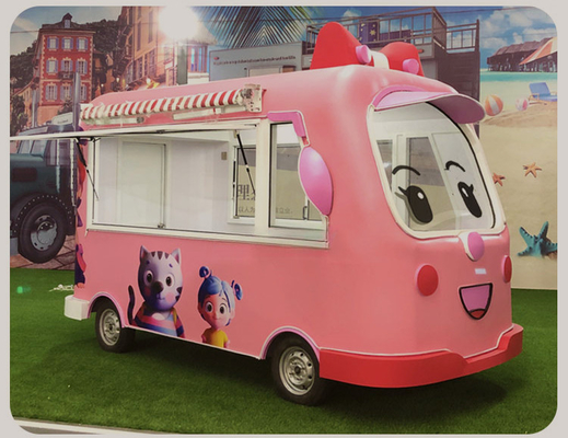 Carton alimentaire mobile personnalisé Citroën Camion électrique pour les hot-dogs et les glaces