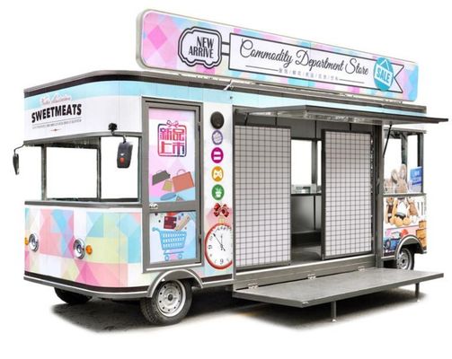 Camion alimentaire écologique pour la restauration rapide