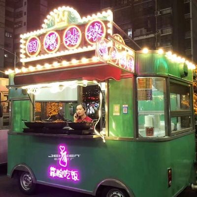 Camion alimentaire écologique pour la restauration rapide