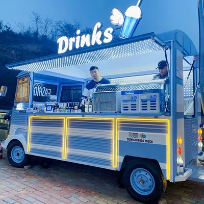 Soybean Street Food camion électrique mobile de nourriture à 40 km/h vitesse de WE CARE