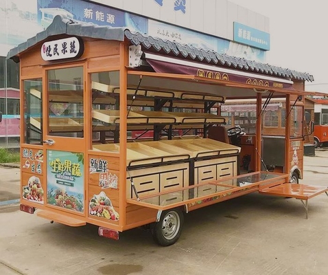 Voiture de vente de nourriture mobile multifonctionnelle