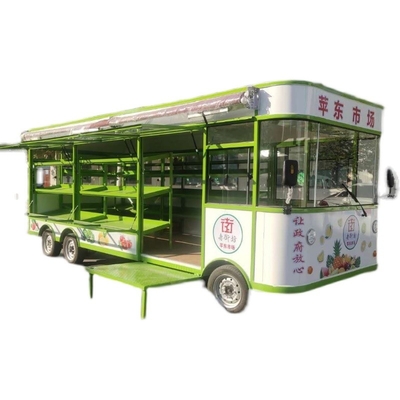 Voiture de vente de nourriture mobile multifonctionnelle