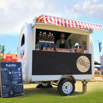 Améliorez votre entreprise avec notre camion alimentaire personnalisé bar à eau et voiture de thé au lait