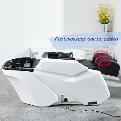 Barberie dédiée à l' électrique Massage Shampooing Lit avec fumigation de chauffage de tout le corps