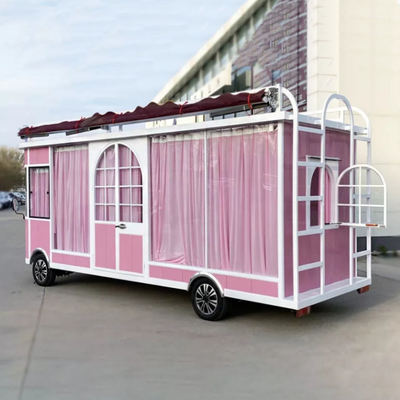 2023 Salon de coiffure électrique mobile Barbier magasin vestiaire camionnette remorque Boutique Cart