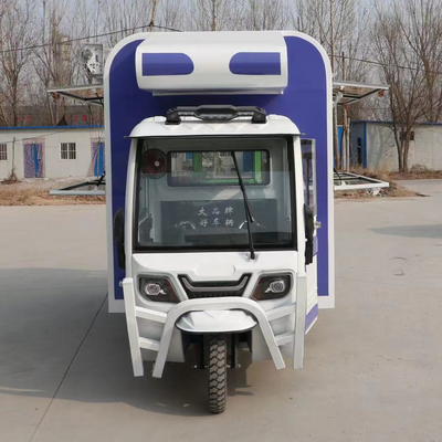 2023 Outlet Mobiles polyvalents électriques Fast Food Snack Tricycle Pedicab Trois roues