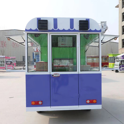 2023 Outlet Mobiles polyvalents électriques Fast Food Snack Tricycle Pedicab Trois roues