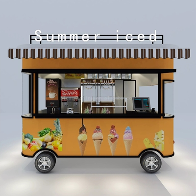110v/220v Voltage électrique Food Truck pour divers Street Food Conception personnalisée