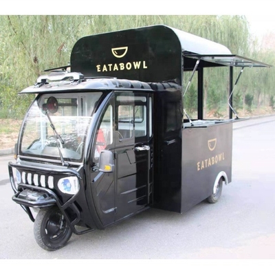 Tricycles électriques à alimentation externe pour camions mobiles de nourriture et boissons