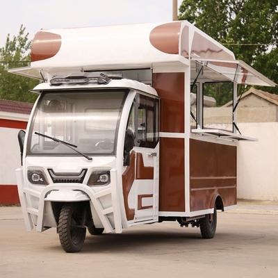 Tricycles électriques à alimentation externe pour camions mobiles de nourriture et boissons