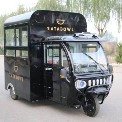Tricycles électriques à alimentation externe pour camions mobiles de nourriture et boissons