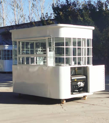 Trailer de remorque alimentaire de style carré pour les collations mobiles et les boissons en forte demande