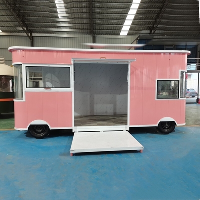 Ventes de produits électriques mobiles multifonctionnels Boutique Food Snack Truck Cart