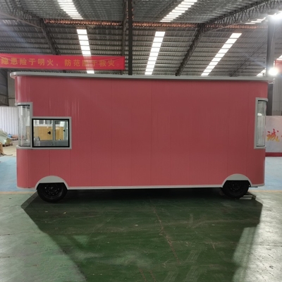 Ventes de produits électriques mobiles multifonctionnels Boutique Food Snack Truck Cart