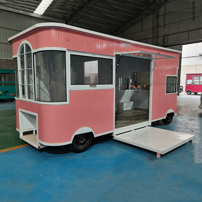 Camion de vente électrique mobile à grande capacité pour magasins de détail