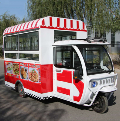 Outlet Tricycle électrique mobile multifonctionnel fast-food avec une capacité de 1000 kg