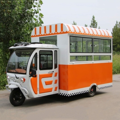 Outlet Tricycle électrique mobile multifonctionnel fast-food avec une capacité de 1000 kg