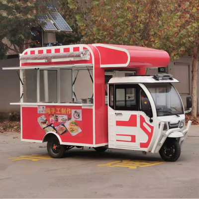 Outlet Tricycle électrique mobile multifonctionnel fast-food avec une capacité de 1000 kg
