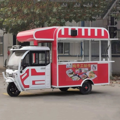 Outlet Tricycle électrique mobile multifonctionnel fast-food avec une capacité de 1000 kg