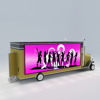2022 T-show électrique mobile vêtements maquillage modélisation camionnette remorque pour Outlet