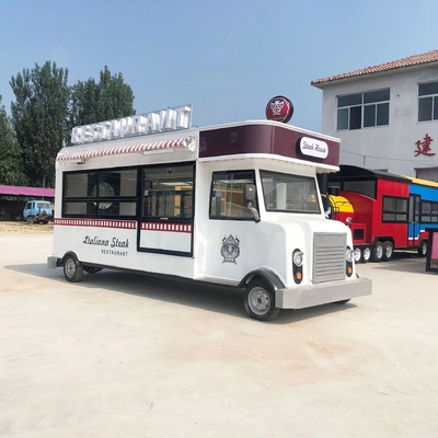 110v/220v électrique mobile de la rue Fast Food Snack de restauration camionnette remorque
